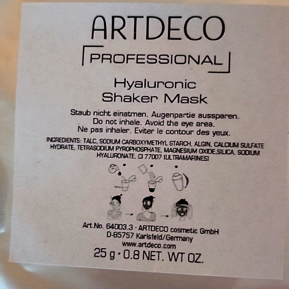 Artdeco professional shaker mask 6ps - Picture 3 of 3